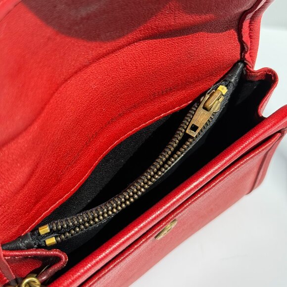 SOLD Vintage Coach Red Multifunction Wallet 7219 - Picture 12 of 14